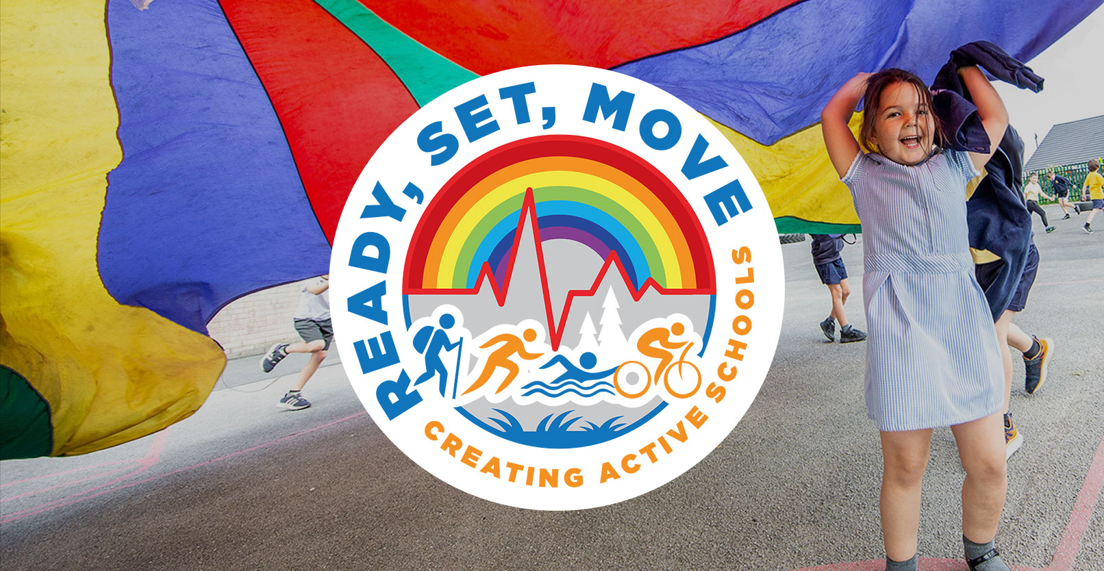 Move & Learn and Together an Active Future partnership graphic